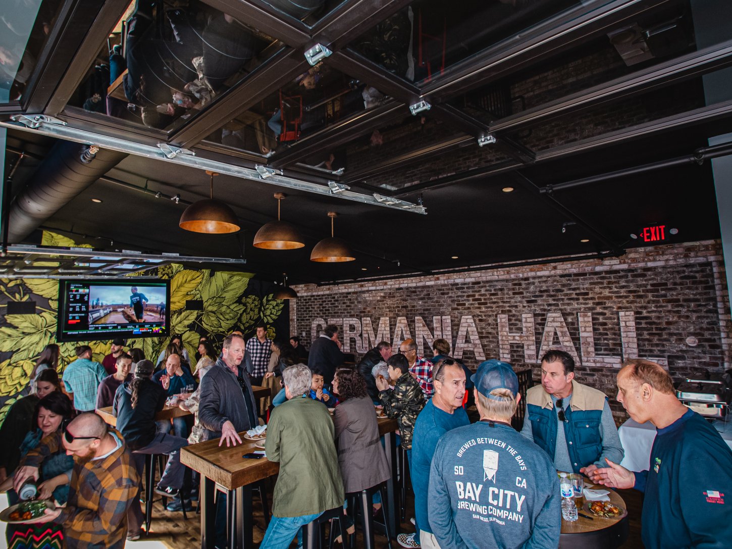 Game crowd at Bay City Brewing East Village